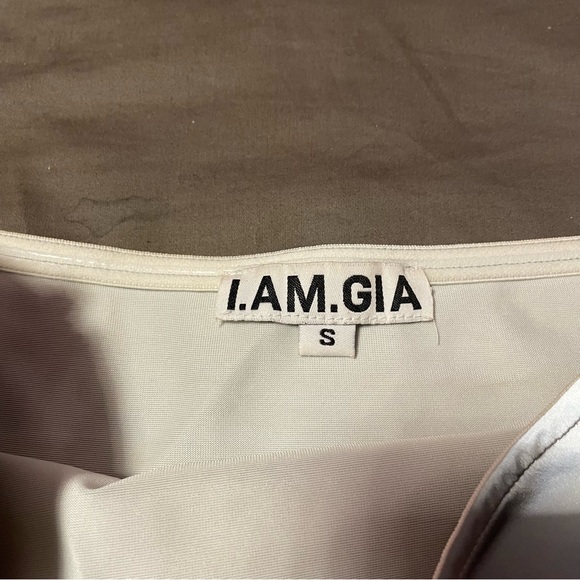 I.AM.GIA Nasha Bodysuit in Silver Reflective - Picture 6 of 9